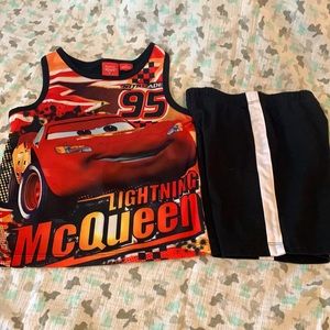Disney Cars Lightning McQueen set